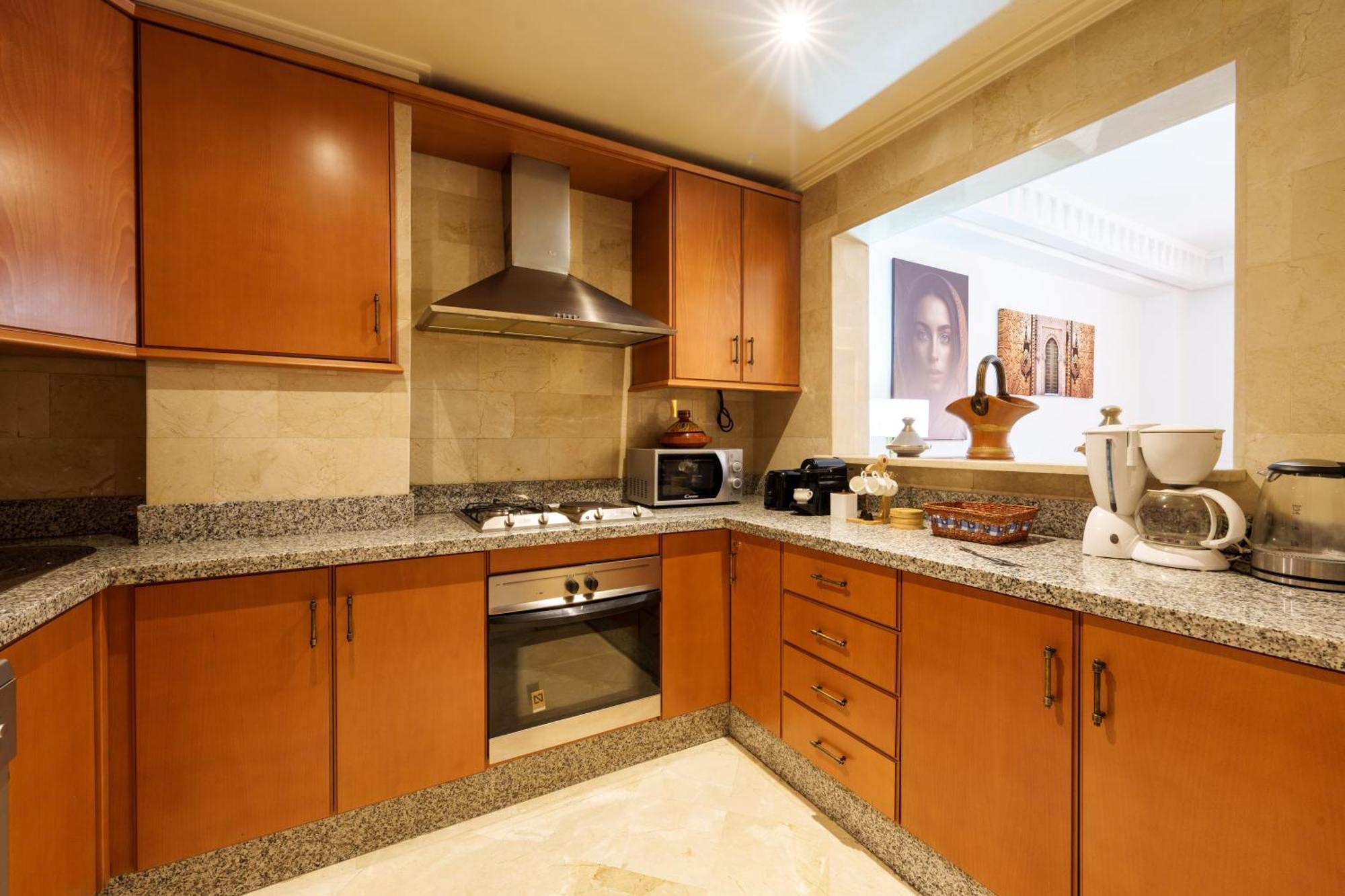Appartement Chic Gueliz Plaza Avec Vue Marrakesz Zewnętrze zdjęcie
